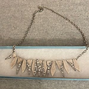 Touchstone Crystal Double Edged Necklace